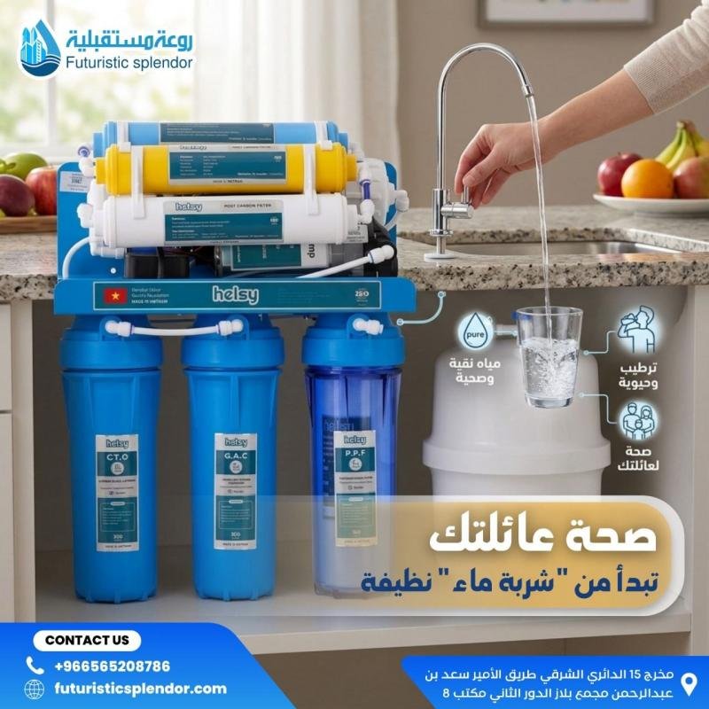 فلاتر المياه المنزلية